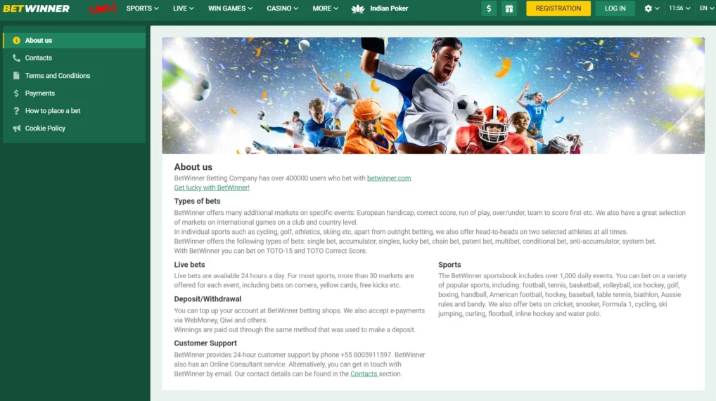 Discover the Thrilling World of Betwinner 21